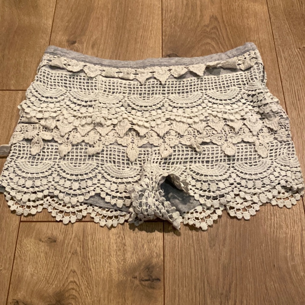 Lush lace shorts
